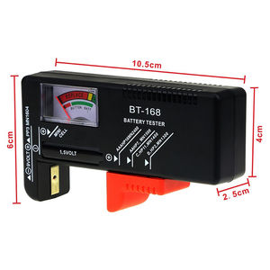 Probador de Baterías Digital BT-168D al por Mayor, 9V/1.5V/AA/AAA, Medidor de Capacidad, Voltímetro Universal para Pilas de Botón BT-168 - Product Image 4