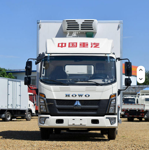 Camion frigorifique léger d'occasion Sinotruk Howo 4x2 de bonne qualité, capacité 5-8 tonnes, fourgonnette congélateur à vendre - Product Image 1