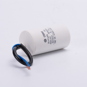 Condensateur de démarrage CBB60 20µF 450V CA avec câble gainé pour moteur de machine à laver - Product Image 2