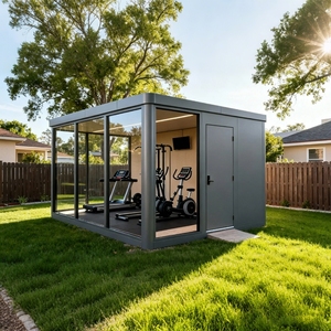 Serre d'hiver moderne en aluminium avec toit en verre, imperméable, pour jardin d'hiver - Product Image 3