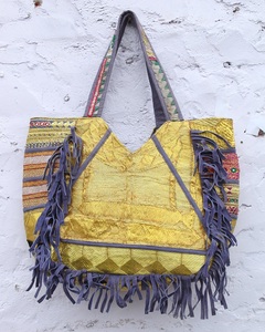 Women's Daily Use Antique Style Indian Hand Embroidered Banjara Shoulder Bag <b>Purse</b> Lightweight Cotton Lining <b>Large</b> Capacity - Product Image 1