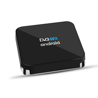 Receptor de TV Satelital Ott 4K Android y DVB S2, Smart TV Box Android