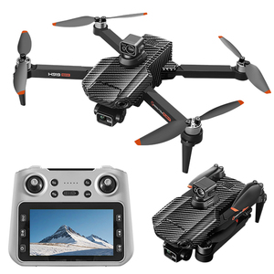 K919 tối đa tránh chướng ngại vật GPS trở lại 4k ESC máy ảnh kép FPV không chổi than Ba Trục Gimbal Quadcopter 4.5 "Màn hình điều khiển từ xa - Product Image 1