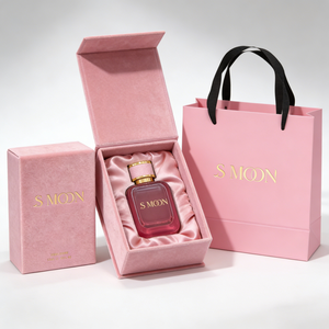 Botella de Perfume de Lujo Personalizada, Color Rosa, 30ml/100ml/50ml, Botella de Vidrio Vacía para Perfume con Caja y Embalaje, Botella de Perfume para Mujer - Product Image 1