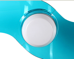 Chiếu sáng trong nhà Red <span class=keywords><strong>2</strong></span> Blades điều khiển từ xa 52 "<span class=keywords><strong>2</strong></span> lá ánh sáng AC điện áp 220 Quạt trần LED quạt trần - Product Image 2