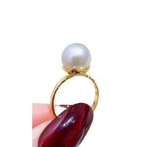 ชุดอุปกรณ์ทำเครื่องประดับมุกเงินแท้ S925 รุ่น 9321 พร้อมมุกเม็ดเดี่ยว ฐานเปล่า จี้ทองแฟชั่น เครื่องประดับเงิน พร้อมอุปกรณ์ต่างหู - Product Image 5