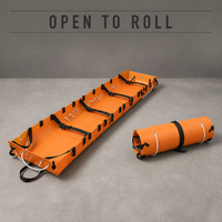 Brancard de sauvetage portable à large application pour les opérations de sauvetage d'urgence en milieu urbain et en altitude, et pour les opérations de lutte contre les incendies