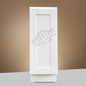 Mỹ địa phương RTA Tủ cửa hàng gỗ sơn trắng Shaker cơ sở Tủ mềm đóng kéo ra Gia vị giá cơ sở gia vị tủ - Product Image 2