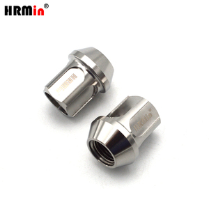 HRMin 10.9 Grade Gr.5 Écrous de roue <span class=keywords><strong>antivol</strong></span> en titane Écrou de roue en titane M14 * 1.5*27mm ForJeep, <span class=keywords><strong>Land</strong></span> <span class=keywords><strong>Rover</strong></span>,Tesla, Cherokee,Jaguar VW - Product Image 3