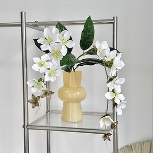 Flores Artificiales de Seda en Morado, Azul, Blanco y Rosa, de Alta Simulación, para Decoración de Bodas, Hogar, Fotografía en Exteriores - Product Image 4