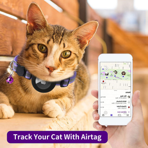 2026 Neues AirTag Katzenhalsband Reflektierendes Sicherheits-Breakaway-Halsband für Kätzchen mit Glocke und Tracking-Gehäuse <span class=keywords><strong>Ming</strong></span> <span class=keywords><strong>Jia</strong></span> - Product Image 6