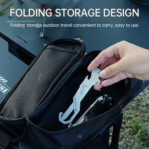 Outdoor Verão Anti-mosquito Ground Insert Multi-funcional Abridor de Garrafas Escala de Medição Aço Inoxidável Mosquito Coil Holder - Product Image 2