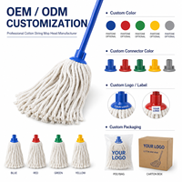 Tête de balai en coton légère, professionnelle et durable, outils de nettoyage ménager personnalisés, tête de balai en coton de remplacement, recharge