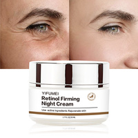 En stock, crème raffermissante anti-âge au rétinol, crème hydratante pour le visage, effet liftant instantané, lissage de la peau, OEM ODE Night Beauty