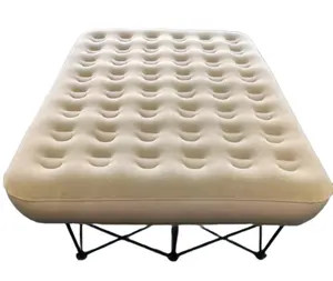 <strong>Air</strong> Bed Self-Inflating <strong>Air</strong> <strong>Mattress</strong> <strong>With</strong> Built-in Pump, Bed <strong>Frame</strong> &amp; <strong>Rolling</strong> <strong>Case</strong> for Guest, Travel, Vacation - Product Image 6