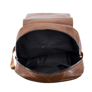 Mochila escolar Vintage, mochila de cuero PU para mujer, mochila escolar para ordenador portátil, bolsas de viaje de gran capacidad <span class=keywords><strong>o</strong></span> de viaje - Product Image 5