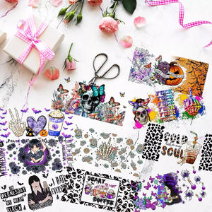 สติ๊กเกอร์ติดแก้วน้ำลายแพทย์ พยาบาล ขนาด 16 ออนซ์ ขายดี ลายพิมพ์ UV DTF แบบ 3 มิติ กันน้ำ - Product Image 2