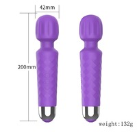 Sexspielzeug Vibrator Klitoris-Stimulator G-Punkt-Massage Vibration Silikon Weiblicher Erwachsenen-AV-Stabvibrator Sexspielzeug für Frauen
