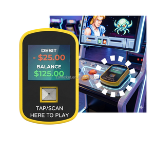 Lecteur <span class=keywords><strong>de</strong></span> codes QR et <span class=keywords><strong>de</strong></span> cartes RFID pour machines <span class=keywords><strong>de</strong></span> jeux d'intérieur – Terminal <span class=keywords><strong>de</strong></span> paiement prépayé avec écran compatible avec les systèmes d'arcade - Product Image 3