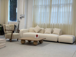 Ensemble de canapés modulaires en tissu de luxe moderne, <span class=keywords><strong>2</strong></span> et 3 places, pour salon, hôtels et villas - Product Image 2