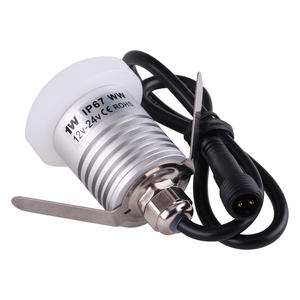 Luz LED empotrada de acrílico para escalera, lámpara de pared, escalón subterráneo IP67, 1W - Product Image 5