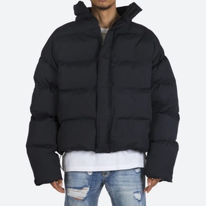 Chaqueta Acolchada para Hombre, Estilo Urbano, Invierno, Talla Grande, con Cierre, Básica, de Alta Calidad, al por Mayor - Product Image 1