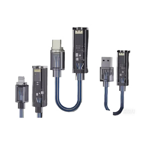 หูฟังแบบพกพาพร้อมตัวขยายเสียงในตัว ขนาดเล็ก แบบ Type C ออลอินวัน <span class=keywords><strong>3.5</strong></span> มม. สำหรับอะแดปเตอร์หูฟัง - Product Image 1