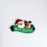 Décorations de gâteaux comestibles de noël, 50 pièces, bonhomme de neige, canne à bonbons, garniture de gâteaux père noël