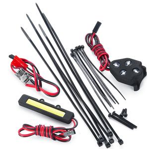 Kit complet <span class=keywords><strong>de</strong></span> barre lumineuse LED avant et arrière pour 1/8 Sledge 4WD Monster Truck Car Decorative Lamp Upgrade Spare Parts - Product Image 3