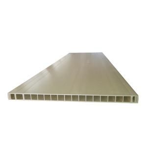 गर्म बिक्री 45 मिमी 40 मिमी 35 मिमी सफेद wpc लकड़ी pvc दरवाजा त्वचा पैनल शीट - Product Image 3