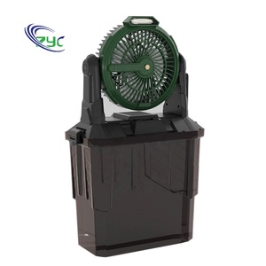 Portable Outdoor 10L Bucket Fogging Fan With Battery-Powered Digital Control 20000mAh Lighting for Cars & Rechargeable Fan for O - Product Image 6