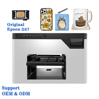 Huayin A4 Mini Direct Flatbed UV-printer met witte inkt, 3 jaar garantie - print op bekers, pennen, ID-kaarten, PVC, leer, hout en telefoonhoesjes