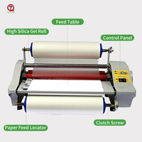 Prix usine A3 prix de la machine de stratification à chaud et à froid de bureau pour Film Bopp/Feuille/Film de pochette de plastifieuse