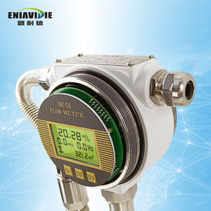 LUGB OEM 蒸気 空気 酸素 窒素 ガス バイオガス LPG 熱媒 4-20mA RS485 304ステンレス フランジ ウェハー ボルテックス流量計 - Product Image 5