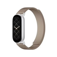Magnetisches Lederarmband für Xiaomi Mi Band 9 8 Uhrenarmband Correa Mi Band 8 9 Handgelenksband