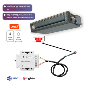 Adaptador <span class=keywords><strong>Wifi</strong></span> Mitsubishi CN105 Compatible con Alexa y <span class=keywords><strong>Google</strong></span>, <span class=keywords><strong>Termostato</strong></span> Inteligente para Unidades de Conducto, para el Hogar - Product Image 1