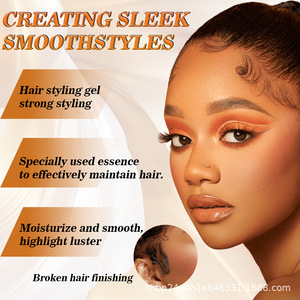 Cera para el cabello Shine and Jam Strong Hold Braid <span class=keywords><strong>Gel</strong></span> para cabello rizado - Fijación herbal <span class=keywords><strong>de</strong></span> larga duración para trenzas al por mayor - Product Image 4