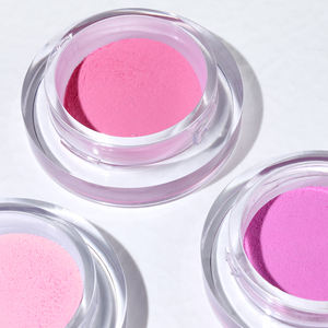 Poudre de fard à joues mate hautement pigmentée 4 couleurs Lisse Imperméable Rose rouge Nude Fard à joues végétalien Marque privée - Product Image 3