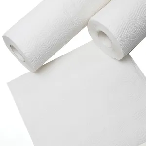 24Cm Handtuch 25 Gsm Pappar 2-lagiges Badezimmer gewebe Geprägt Dickste Küchen rolle Handtücher Papier Toiletten papier Rollen Gesichts weich