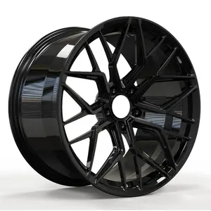 18-22 Inch Flow Vorm Gesmede Wielen Velgen Slijtvast 20 21 22 Inch 5X114.3 Auto Legering Wielnaaf Voor Bmw Benz Porsche