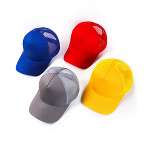 หมวกแก๊ปเบสบอลผ้าฝ้ายสีพื้น 5 ชิ้น สำหรับผู้ใหญ่  แบบตาข่าย  พร้อมปักโลโก้ได้  ลดราคาพิเศษ - Product Image 3