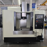 Centro de Mecanizado CNC VMC855 a Precio de Fábrica, Fresadora Vertical de 3 Ejes con ATC de 24T para Procesamiento de Piezas de Automóviles