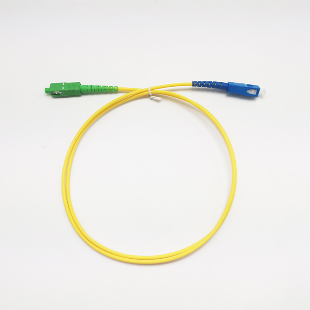 Zisa SC/APC-SC/UPC Single-mode Single-core Fiber Optic Patch Cord 1m 2m 3m 5m 10m 15m 20m  Optical Fibre Cable