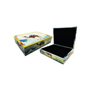 Venta al por mayor de cajas de almacenamiento de MDF portátiles de alta resistencia impermeable y UV impreso plegable Jewelr Cocina Bebidas embalaje de regalo - Product Image 6