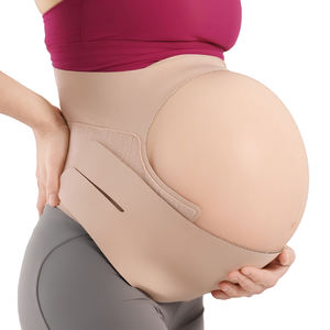 Ceinture de soutien lombaire et pelvien pour soulager la douleur sciatique, bande de grossesse avec soutien ergonomique du dos - Product Image 1