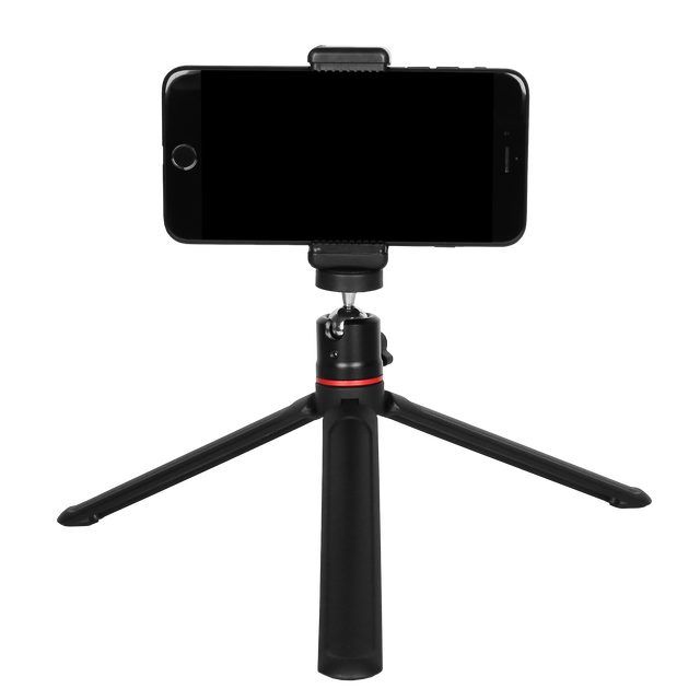 Kingjoy KT-36 2023 Portable Flexible Lightweight Desktop Mini Selfie Tripod Stand for Camera Phone Webcam