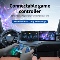 Écran de divertissement pour passagers 15,6 pouces HD IPS Android 13 avec diffusion de vidéos TV, jeux, écran miroir, CarPlay, USB, Wi-Fi, stéréo
