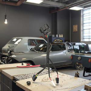 Arnés de cableado de PVC de cobre estañado automático personalizado para controlador ECU de vehículo eléctrico y computadora de navegación de motocicleta - Product Image 4