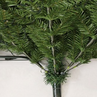 Premium Pine Spruce Künstlicher Weihnachts baum mit LED-Lichtern Stehende Basis für Büro/Home Party Dekor