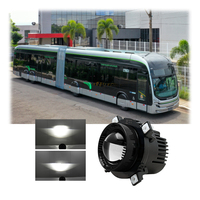 Phares LED multifonctions auto 22W Phare à faisceau scellé rond de 90mm pour voiture universelle